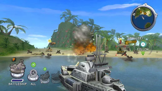 Nintendo Battalion Wars 2, Wii İngilizce Thumbnail 3