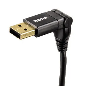 Hama Fullmotion 75054551 USB A to Mini-USB B (1,8 m) USB Kablosu Thumbnail 1