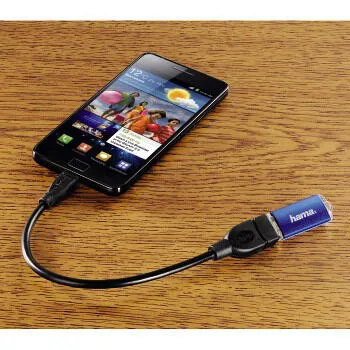 Hama USB 2.0 Adapter Cable 00078426 USB A to Micro-USB B (0,15 m) Thumbnail 4