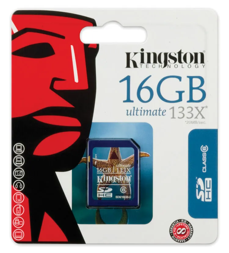 Kingston Technology 16GB SDHC SD6/16GB-U Thumbnail 2
