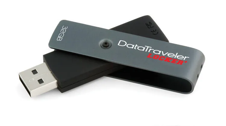 Kingston Technology 32GB DataTraveler Locker+ DTL+/32GB 32 GB USB 2.0 Flash Bellek Thumbnail 5