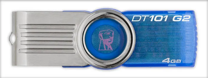 Kingston Technology 101 G2 4 GB DT101G2/4GB USB 2.0 Flash Bellek Thumbnail 1