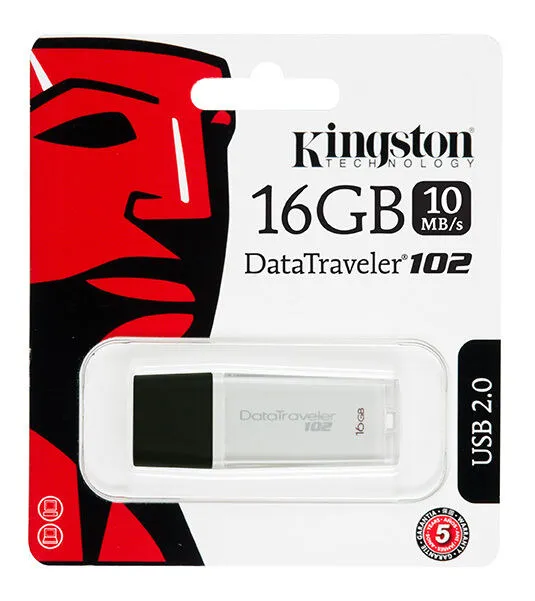Kingston Technology DataTraveler 16 GB DT102/16GBZ USB 2.0 Flash Bellek Thumbnail 11