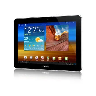 Samsung 10.1 16 GB GT-P7500UWDFOP inç 1 GB RAM Siyah Tablet Thumbnail 2