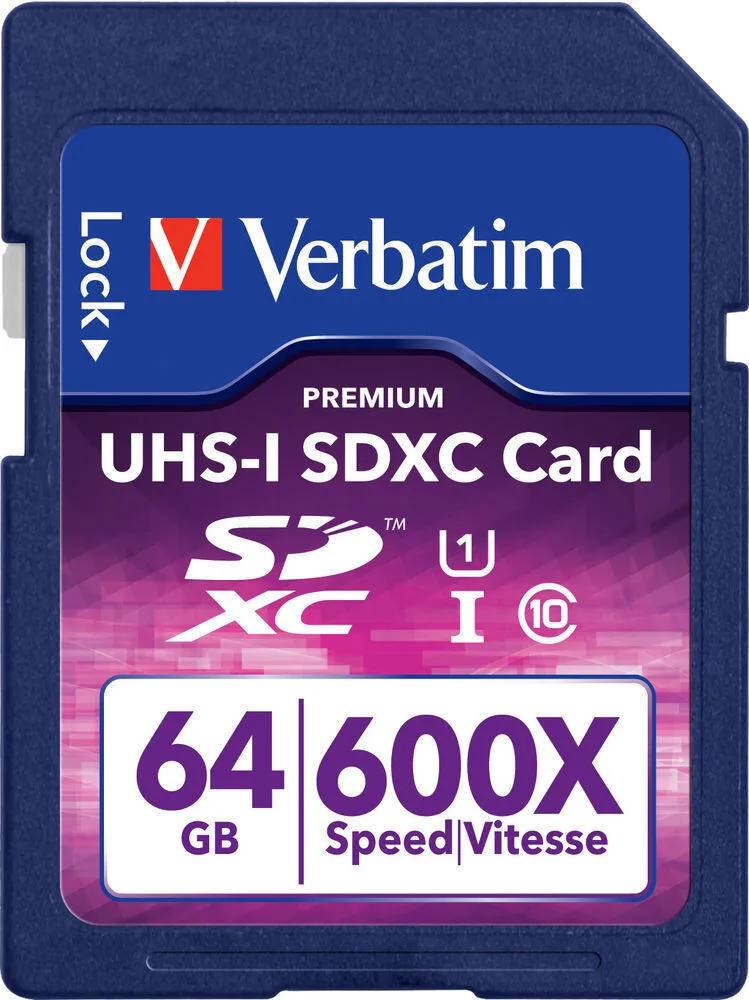 Verbatim SDHC 64GB 49193 Thumbnail 1