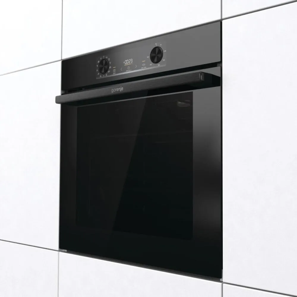Gorenje G400 BOS6737E09BGOT 77 l 3500 W Siyah Thumbnail 3