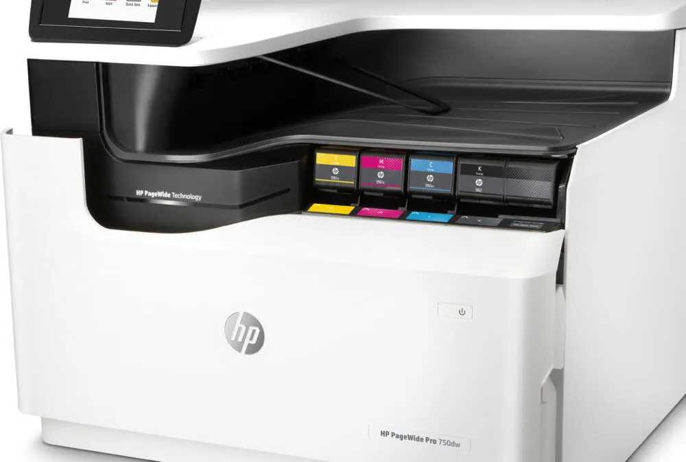HP PageWide Pro 750dw inkjet yazıcı Renk 2400 x 1200 DPI A3 Wi-Fi Thumbnail 3