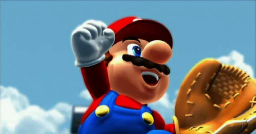 Nintendo Mario Super Sluggers RVLPRMB1 Thumbnail 1
