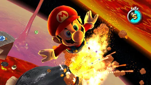 Nintendo Super Mario Galaxy RVLPRMG1 Thumbnail 6