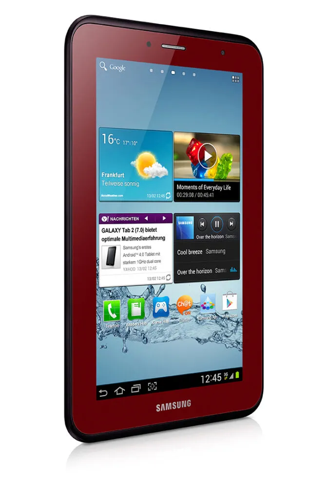 Samsung 7.0 16 GB GT-P3100GRE 7 inç 1 GB RAM Kırmızı Tablet Thumbnail 1