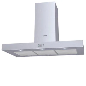 Bosch Hood Duvara monteli Gümüş 400 m³/Saat Davlumbaz ve Aspiratö