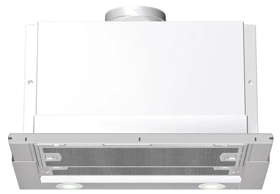 Bosch Serie 6 DHI655F ocak bacası Alttan-gömme Gümüş 630 m³/Saat Davlumbaz ve Aspiratö