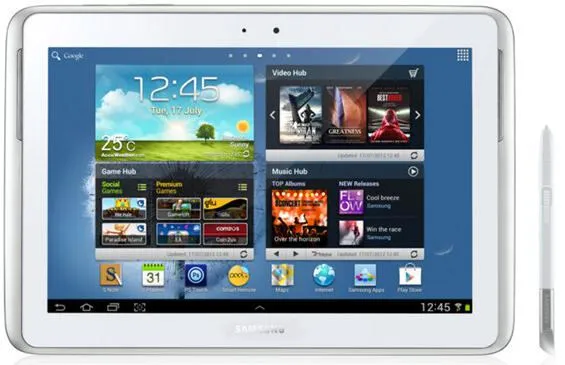 Samsung Galaxy Tab 10.1 3G 32 GB 25,6 cm (10.1") 1 GB Wi-Fi 4 (802.11n) Android Beyaz Tablet