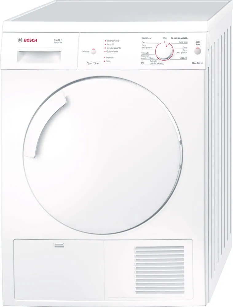 Bosch Laundry Dryer kurutucu Solo Üstten yüklemeli 7 kg Beyaz Kurutma Makinesi