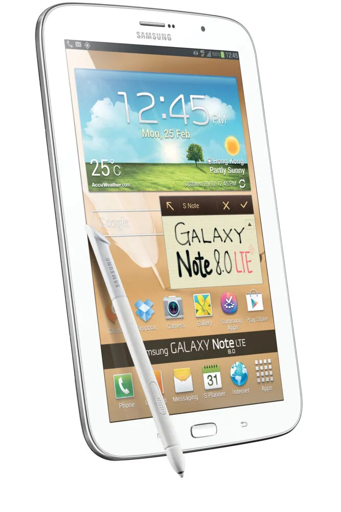 Samsung 8.0 2 GB GT-N5120ZWABTU 8 inç 2 GB RAM 4G LTE Beyaz Tablet Thumbnail 5
