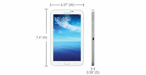 Samsung 7.0 8 GB SM-T210RZWYXAR 7 inç 1 GB RAM Beyaz Tablet Thumbnail 5