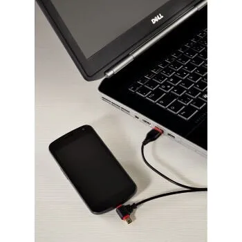 Hama 00054516 USB A to Micro-USB B/Mini-USB B (0,75 m) USB Kablosu Thumbnail 9