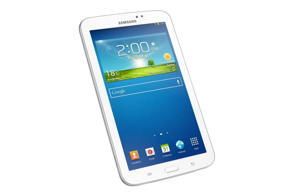 Samsung 7.0 8 GB SM-T2100ZWAPHE 7 inç Beyaz Tablet Thumbnail 3
