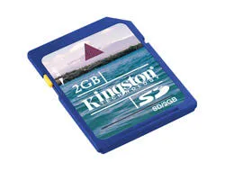 Kingston Secure Digital Cards 2 GB SD RAM Bellek Hafıza Kartı