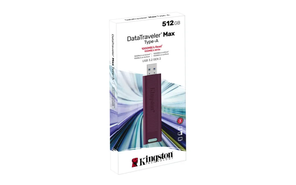Kingston Technology DataTraveler Max DTMAXA/512GB 512 GB USB 3.2 1000 MB/s Flash Bellek Thumbnail 11