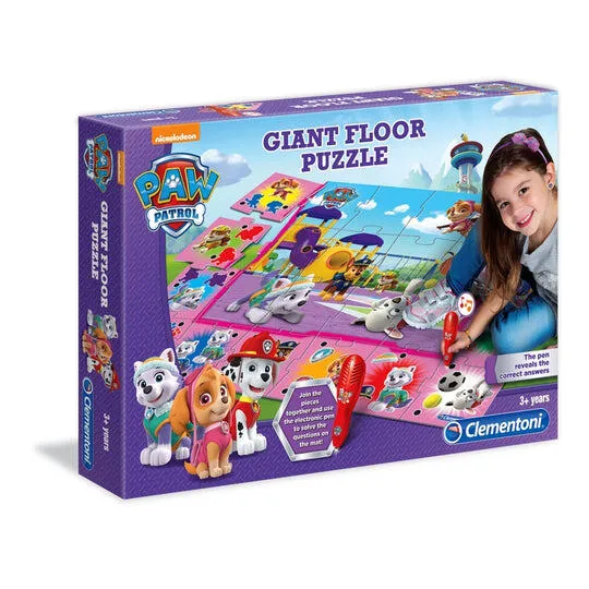Clementoni Quiz-Puzzle Paw Patrol girl Eğitici Oyuncak