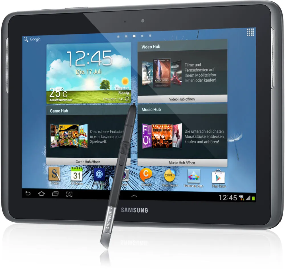 Samsung 10.1 2 GB GT-N8020EAANEE inç 2 GB RAM 4G LTE Gri Tablet Thumbnail 1