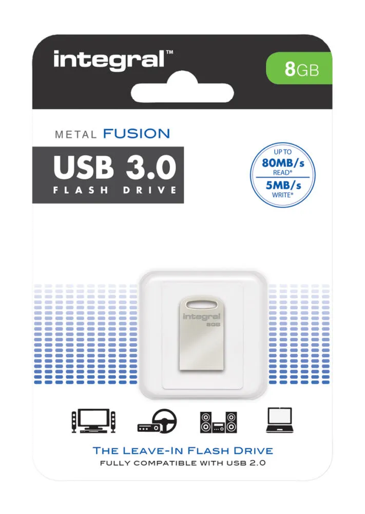 Integral INFD8GBFUS3.0 8 GB USB 3.2 Flash Bellek Thumbnail 6