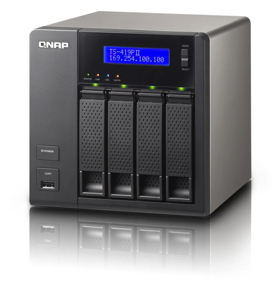 QNAP TS-419P II 5 GB TS-419P II + 4X WD30EFRX Thumbnail 11
