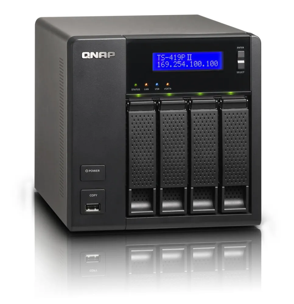 QNAP TS-419P II 5 GB TS-419P II + 4X WD30EFRX Thumbnail 13