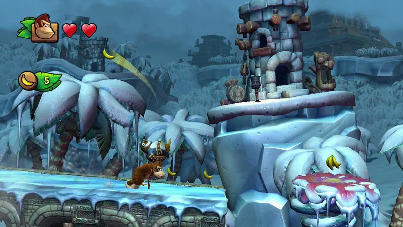 Nintendo Donkey Kong Country: Tropical Freeze, Wii U 0045496332679 Oyun Thumbnail 7