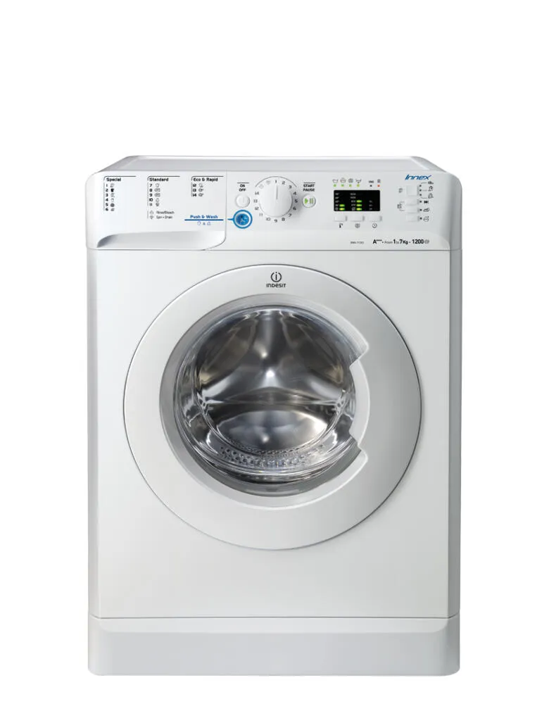 Indesit XWA 71283X W EU 7 kg 1200 Devir Çamaşır Makinesi Thumbnail 0