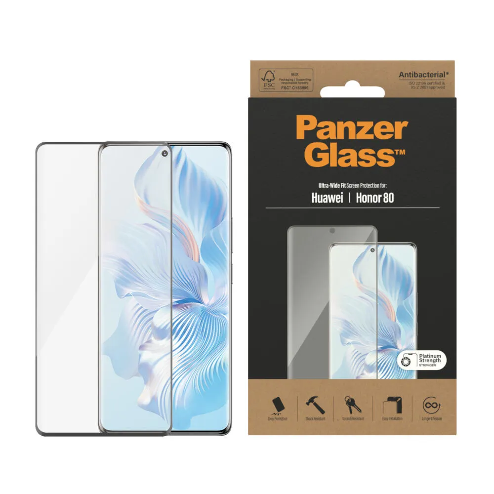 PanzerGlass® Screen Protector Huawei Honor 80 | Ultra-Wide Fit 5398 Thumbnail 2