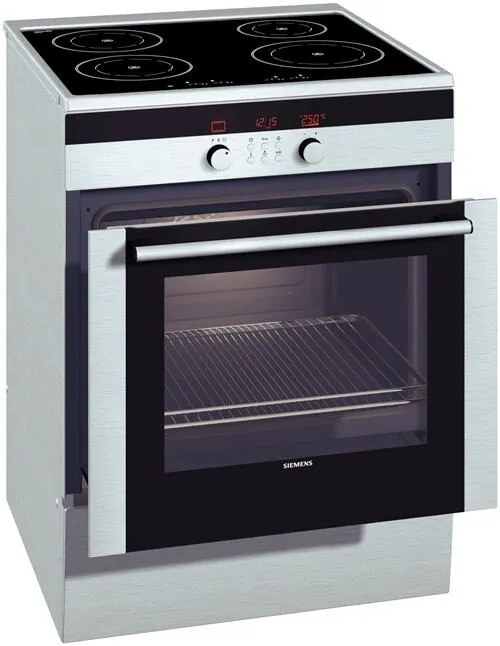 Siemens HL658540F Ocaklı fırın Bağımsız ocak Elektrik Bölge indüksiyon ocağı Gümüş