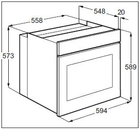 Electrolux FS73XE 74 Litre Ankastre Fırın Thumbnail 2