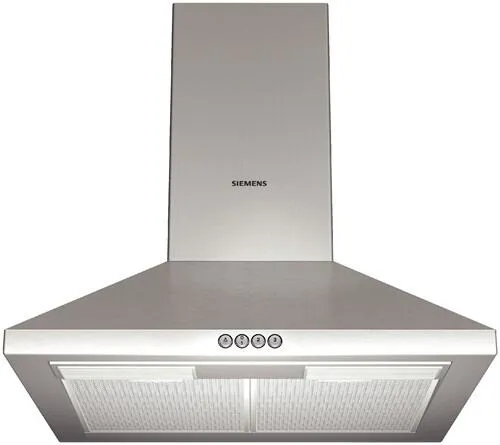 Siemens LC657WA20 ocak bacası Duvara monteli Paslanmaz çelik 740 m³/Saat Davlumbaz ve Aspiratö