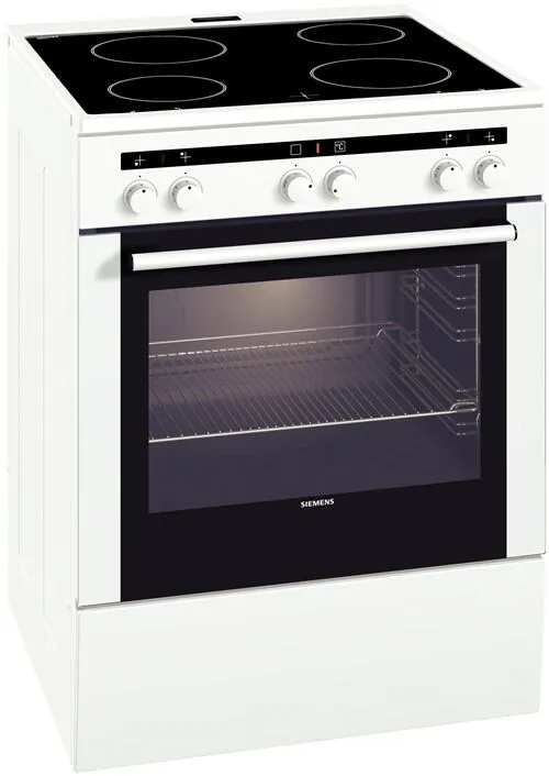 Siemens HL122210 Ocaklı fırın Bağımsız ocak Elektrik Seramik Beyaz