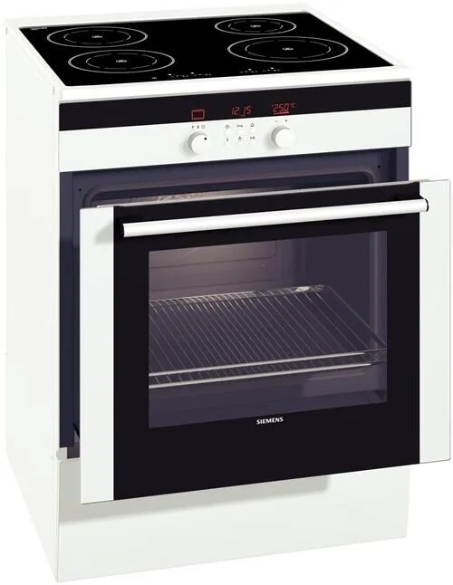 Siemens HL658240F Ocaklı fırın Bağımsız ocak Elektrik Bölge indüksiyon ocağı Beyaz