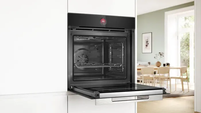 Bosch Serie 8 HBG7721B1F fırın 71 l 3600 W Siyah Thumbnail 3