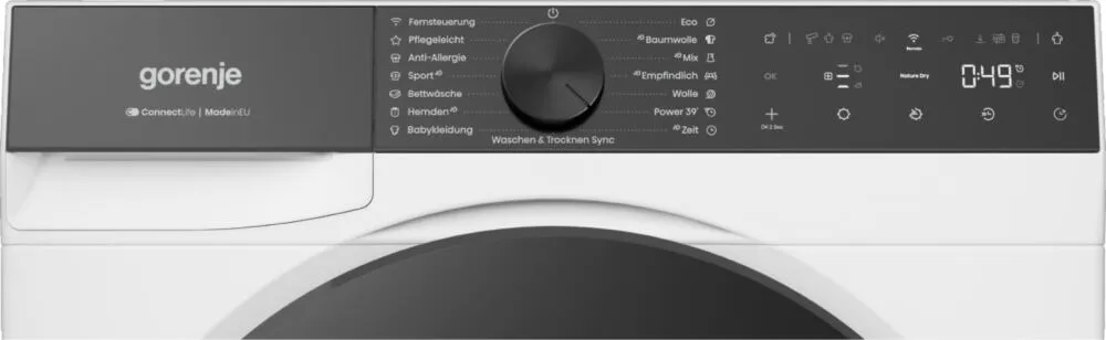 Gorenje G600 D5G68C kurutucu Solo Önden yüklemeli 8 kg Beyaz Thumbnail 4