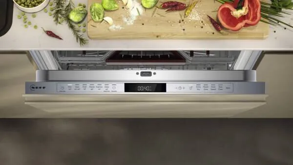 Neff S257ECX17E bulaşık makinesi Tam ankastre 14 kişilik Thumbnail 2