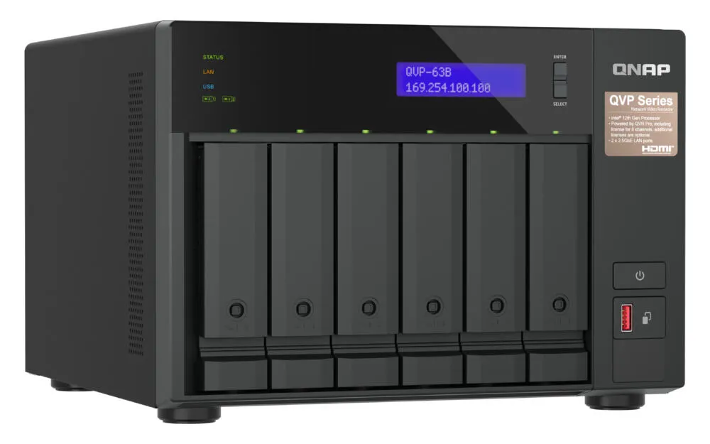 QNAP QVP-63B Thumbnail 1
