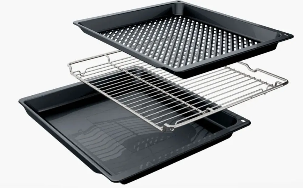Bosch Serie 6 HBG536EB4 fırın 71 l 3400 W Siyah Thumbnail 5