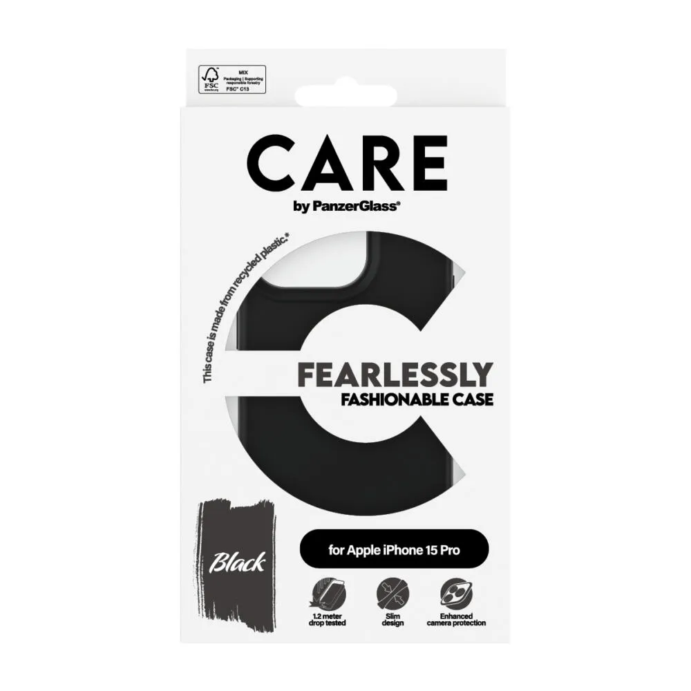 PanzerGlass CARE™ by PanzerGlass® Case Black iPhone 15 Pro 1430 Thumbnail 6