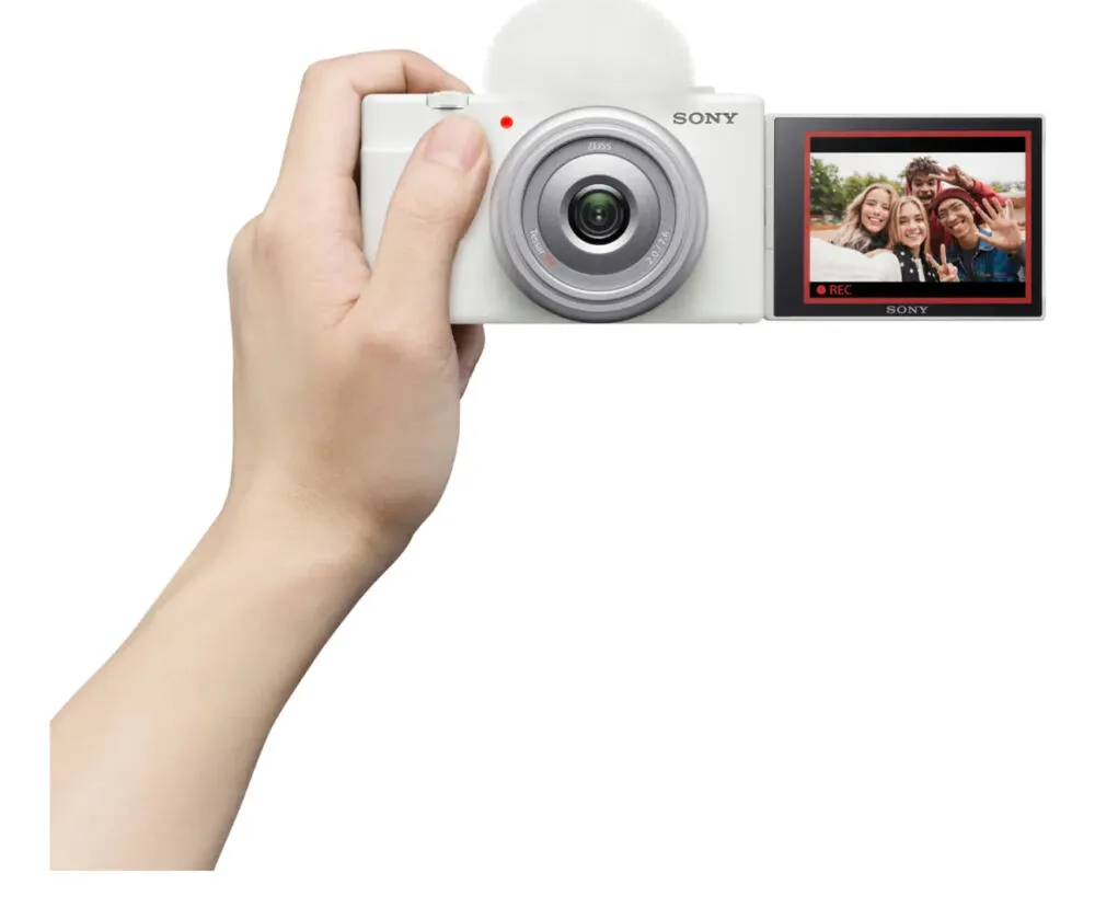 Sony ZV-1F 1" Kompakt kamera 20,1 MP Exmor RS CMOS 5472 x 3648 Piksel Beyaz Thumbnail 1