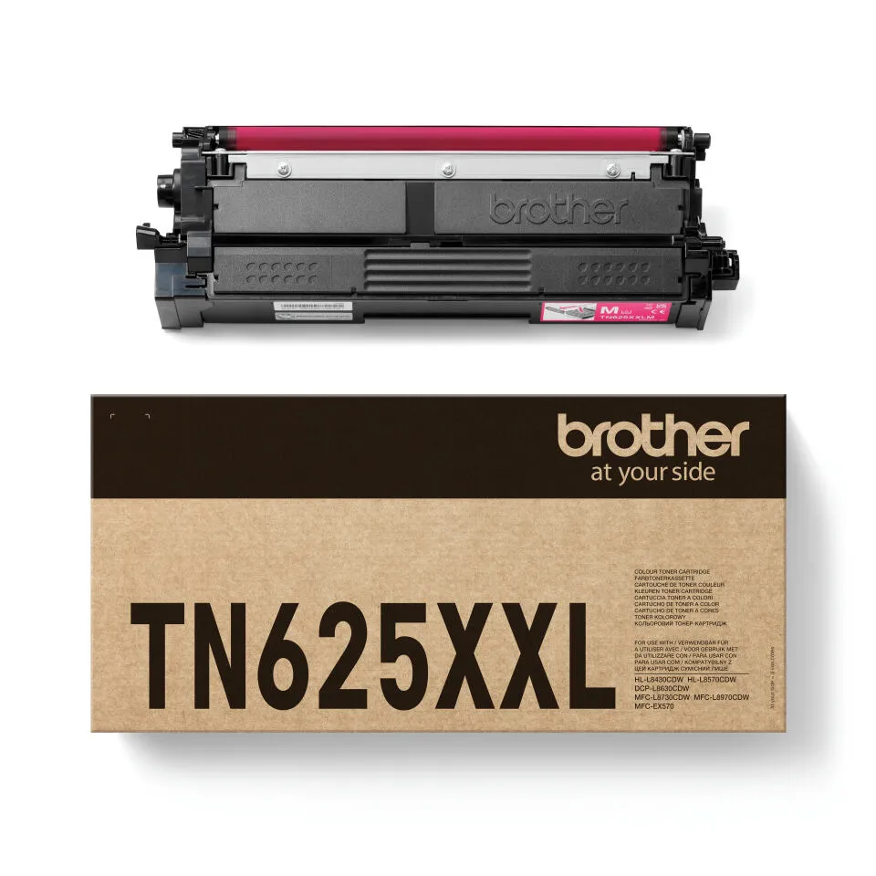 Brother TN-625XXLM toner kartuşu 1 adet Orijinal Macenta Thumbnail 3