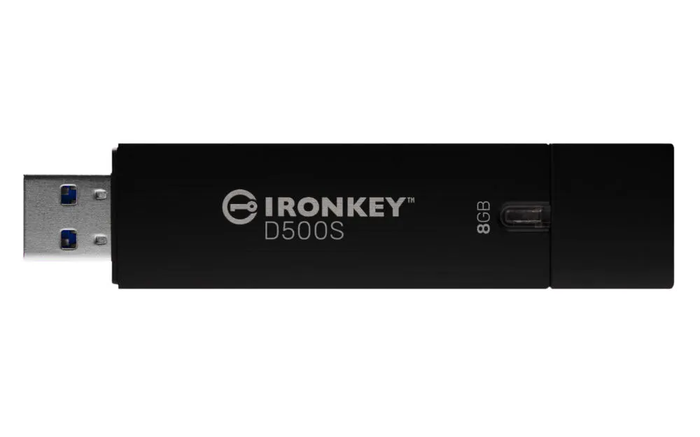 Kingston Technology IronKey D500S IKD500S/8GB 8 GB USB 3.2 260 MB/s Flash Bellek Thumbnail 3