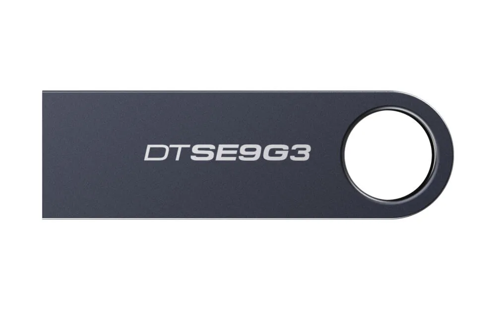 Kingston DataTraveler SE9 G3 USB flash sürücü 256 GB A tipi USB 3.2 Gen 1 (3.1 Gen 1) Siyah RAM Bellek Thumbnail 1