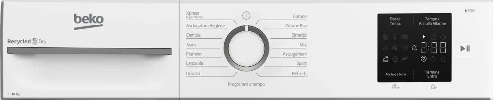 Beko BMT103EW 7188242950 10 kg Isı Pompalı Kurutma Makinesi Thumbnail 7