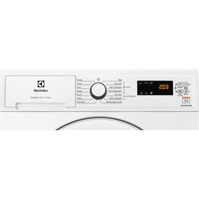 Electrolux EDHF2804DC 916 900 103 8 kg Isı Pompalı Kurutma Makinesi Thumbnail 1