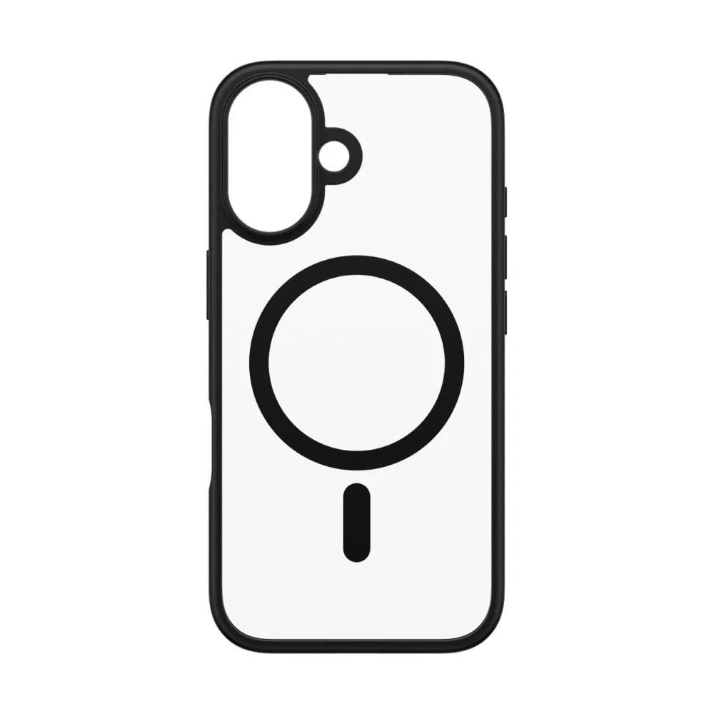 PanzerGlass® HardCase Transparent w. Black MagSafe & Frame iPhone 16 1301 Thumbnail 5
